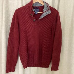 Red Knit Polo